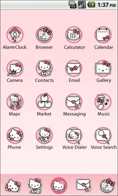 Hello Kitty Icon Home android App screenshot 0