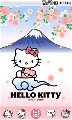 Hello Kitty Icon Home android App screenshot 1